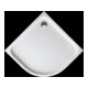 Duravit Viertelkreis-Duschwanne D-Code 90x90x8,5cm, Antislip, weiß-1
