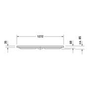 Duravit Viertelkreis-Duschwanne D-Code 90x90x8,5cm, Antislip, weiß-2
