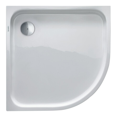 Duravit Viertelkreis-Duschwanne D-Code 90x90x8,5cm, weiß