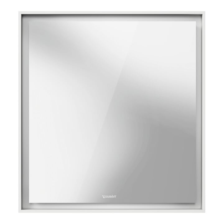 Duravit Vis à aggloméré pour meuble lavabo L-Cube 65x15,5x70 cm, LED, blanc, angle droit, graph ma
