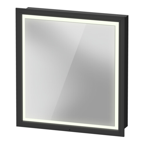 Duravit Vis à bois avec butée de porte L-Cube 65x15,5x70cm, LED, blanc, à droite, graph ma