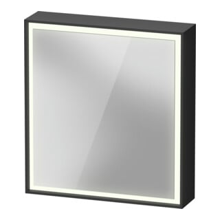 Duravit Vis pour panneau avec arrêt de porte L-Cube 65x15,5x70cm, LED, blanc, à droite, graph ma