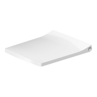 Duravit Viu Abattant WC avec frein de chute, amovible, charnières ES, blanc