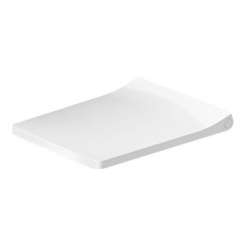 Duravit Viu Abattant WC sans abaissement, amovible, charnière ES, blanc