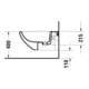 Duravit Wand-Bidet Architec 36,5x58cm, m HL, ÜL, Hahnlochbank, weiß-5
