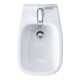 Duravit Wand-Bidet D-Code 35,5x54,5cm, m Hahnl., ÜL, Hahnloch, we.-1