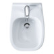Duravit Wand-Bidet D-Code Compact 35x48cm, m Hahnl., ÜL, Hahnloch, weiß-1