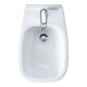 Duravit Wand-Bidet D-Code 35,5x54,5cm, m Hahnl., ÜL, Hahnloch, we.-1