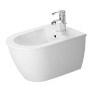 Duravit Wand-Bidet Darling New 36,5x54cm, m HL, ÜL, HLB, we WonderGliss