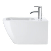 Duravit Wand-Bidet Happy D.2 35,5x54cm, m HL, ÜL, Hahnlochbank, weiß