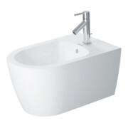 Duravit Wand-Bidet Me by Starck 37x57cm, m HL, ÜL, HLB, we s-matt, WG