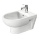 Duravit Wand-Bidet No. 1 37x54cm, m HL, ÜL, Hahnlochbank, weiß-1