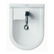 Duravit Wand-Bidet Starck 3 36,5x54cm, m HL, ÜL, Hahnlochbank, weiß-2