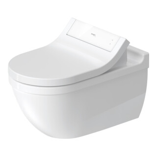 Duravit Wand-Tiefspül-WC Starck 3 37 x 62 cm weiß Hochglanz riml. randl.