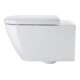 Duravit Wand-WC RIMLESS HAPPY D.2 tief, 365 x 540 mm weiß-1