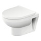Duravit Wand-WC-Set No. 1 Compact mit WC-Sitz, Rimless, weiß-2
