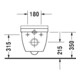 Duravit Wand-WC-Set RIMLESS STARCK 3 weiß-5