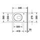 Duravit Wand-WC, Tiefspüler-Set Starck 3 mit WC-Sitz, weiß-5