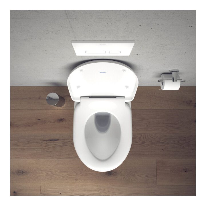 Duravit Wand-WC, Tiefspüler Architec 36,5x57,5cm, 4,5 l, Rimless, weiß
