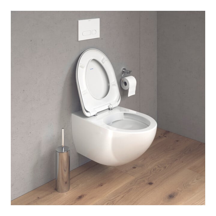 Duravit Wand-WC, Tiefspüler Architec 36,5x57,5cm, 4,5 l, Rimless, weiß