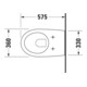 Duravit Wand-WC, Tiefspüler Architec 36,5x57,5cm, 4,5 l, weiß-4
