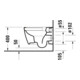 Duravit Wand-WC, Tiefspüler Com Me by Starck 37x48cm, 4,5 l, riml, w s-matt HygGlaze-5