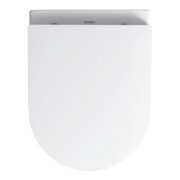 Duravit Wand-WC, Tiefspüler Com Me by Starck 37x48cm, 4,5 l, Rimless, weiß-4