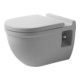 Duravit Wand-WC, Tiefspüler Comfort Starck 3 36,5x54,5cm, 6 l, Sitzhöhe +5cm, weiß-1