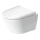 Duravit Wand-WC, Tiefspüler Compact D-Neo 37x48cm, 4,5 l, Rimless, weiß-1