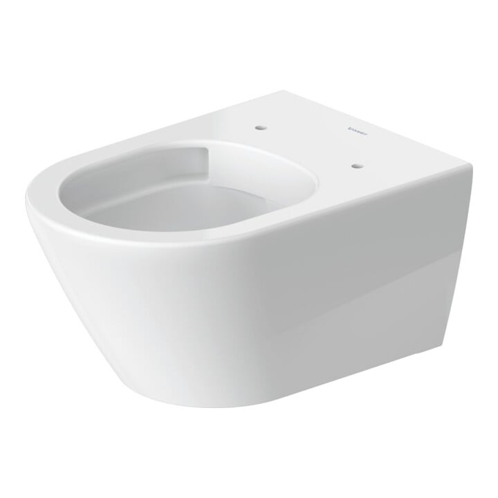 Duravit Wand-WC, Tiefspüler D-Neo 37x54cm, 4,5 l, Rimless, weiß