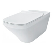 Duravit Wand-WC, Tiefspüler DuraStyle Vital 37x70cm, 4,5 l, barrieref., riml., weiß