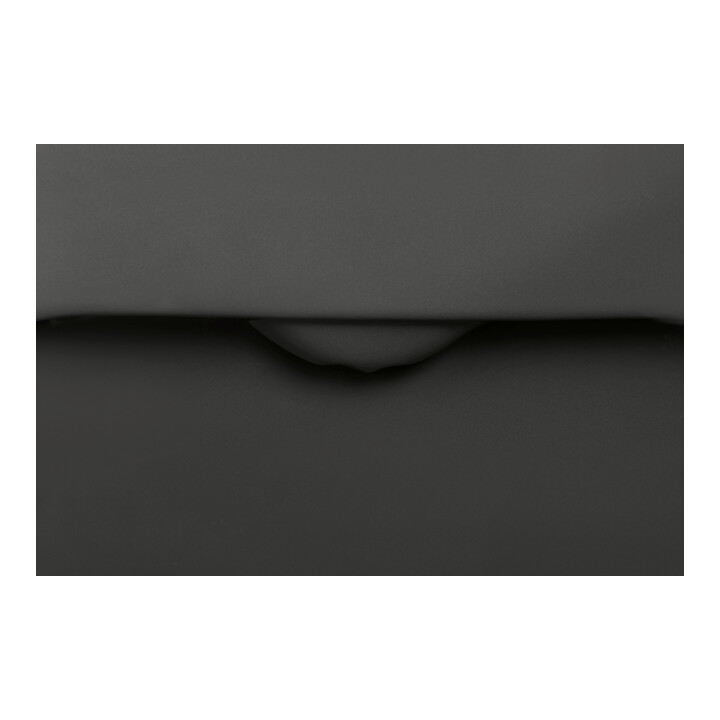 Duravit Wand-WC, Tiefspüler Happy D.2 36,5x54cm, 4,5 l, riml., anthr. HygGlaze