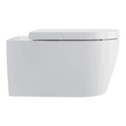 Duravit Wand-WC, Tiefspüler Me by Starck 37x57cm, 4,5 l, riml., weiß WonderGliss