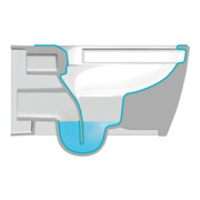Duravit Wand-WC, Tiefspüler Me by Starck 37x57cm, 4,5 l, Rimless, weiß-5