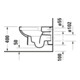 Duravit Wand-WC, Tiefspüler No. 1 36,5x54cm, Rimless, weiß-5