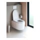 Duravit Wand-WC, Tiefspüler Qatego 38,5x57cm, 4 l, weiß Hochglanz