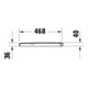Duravit Wand-WC, Tiefspüler-Set D-Code m Sitz, Absenkautomatik, Rimless, weiß