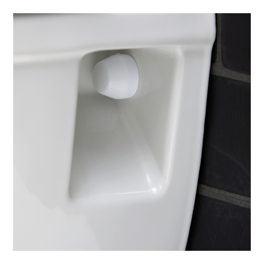 Duravit Wand-WC, Tiefspüler Starck 3 36,5x54,5cm, 6 l, Bef.-Abstand 23cm, we