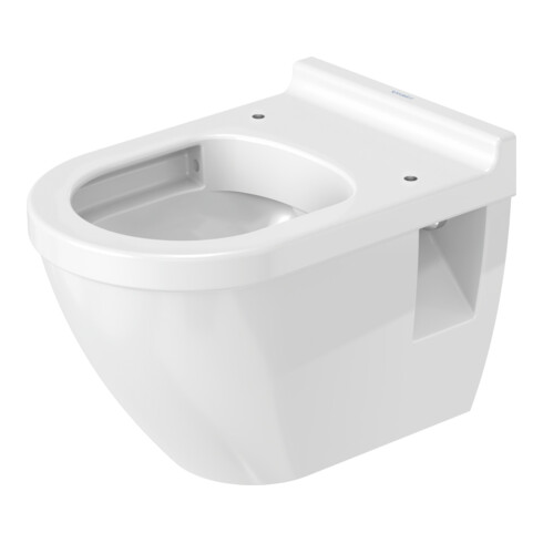 Duravit Wand-WC, Tiefspüler Starck 3 37x54cm, 4,5 l, Rimless, weiß