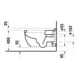 Duravit Wand-WC, Tiefspüler Starck 3 37x62cm, 4,5 l, geschlossen, weiß-2