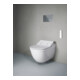 Duravit Wand-WC, Tiefspüler Starck 3 37x62cm, 4,5 l, geschlossen, weiß