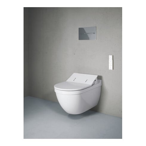 Duravit Wand-WC, Tiefspüler Starck 3 37x62cm, 4,5 l, geschlossen, weiß
