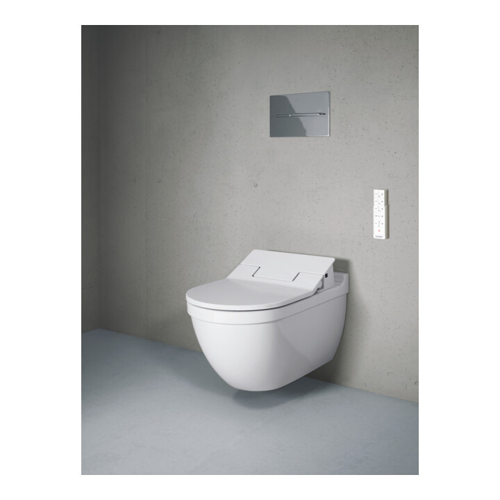 Duravit Wand-WC, Tiefspüler Starck 3 37x62cm, 4,5 l, geschlossen, weiß