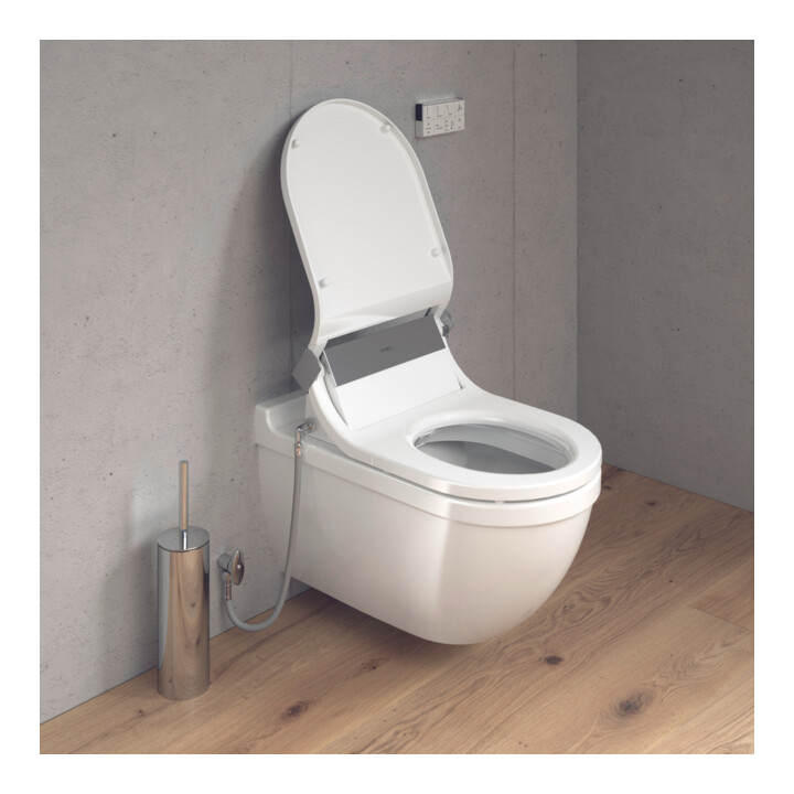 Duravit Wand-WC, Tiefspüler Starck 3 37x62cm, 4,5 l, geschlossen, weiß