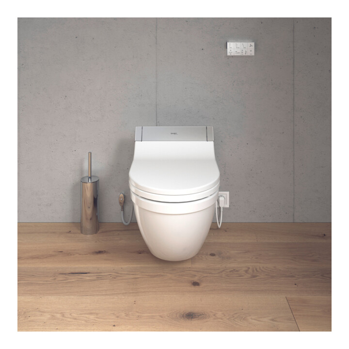 Duravit Wand-WC, Tiefspüler Starck 3 37x62cm, 4,5 l, geschlossen, weiß