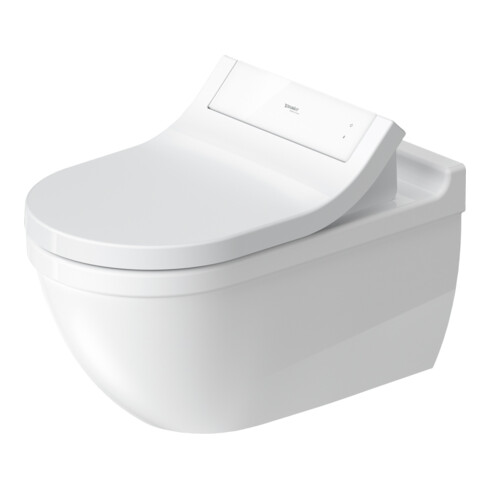 Duravit Wand-WC, Tiefspüler Starck 3 37x62cm, 4,5 l, geschlossen, weiß