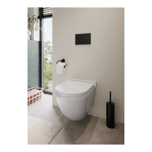 Duravit Wand-WC, Tiefspüler Starck 3 Compact 37x48,5cm, 4,5 l, riml, m vd Bef., we.