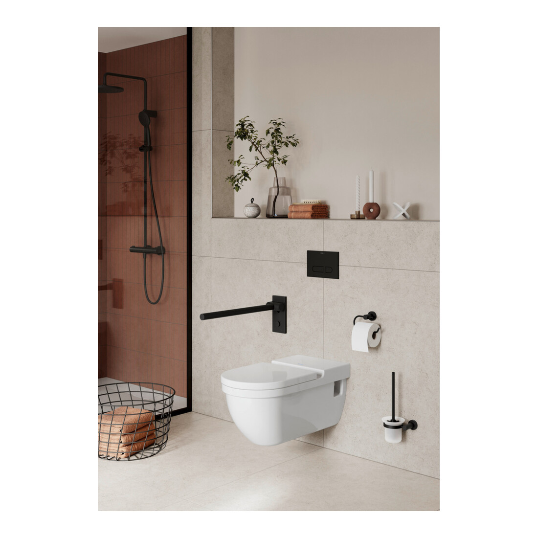 Duravit Wand-WC, Tiefspüler Starck 3 Vital 37x70cm, 6 l, barrierefrei, weiß