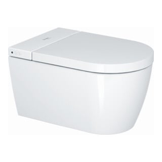 Duravit Wand-WC, Tiefspüler Starck Lite Comp 37,8x57,5cm, m Kom-Du, riml, w, f SensoW