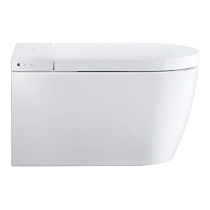 Duravit Wand-WC, Tiefspüler Starck Lite Comp 37,8x57,5cm, m Kom-Du, riml, w, f SensoW
